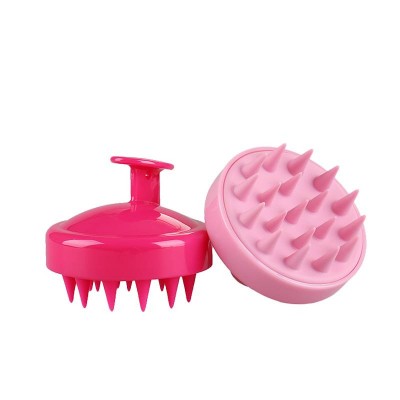 2021 Hair Brush Manual Silicone Hair Scalp Massager Shampoo Brush