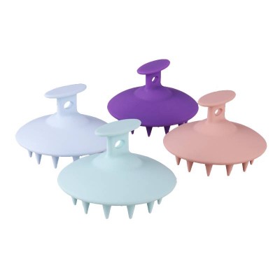 Brand New Flying Saucer Shape Hair Comb Women Soft Silicone Round Hair Brush For Girls